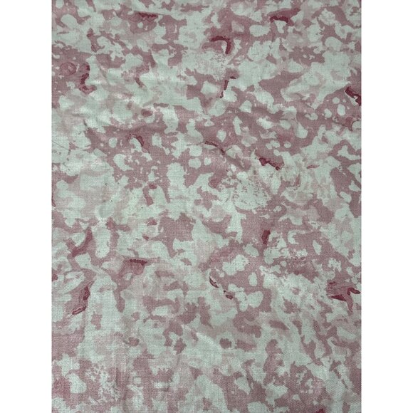 Waverly Sweetwater Cotton Fabric Vat Dyes Scotchgard Finish Abstract Pink/Cream - Picture 1 of 7
